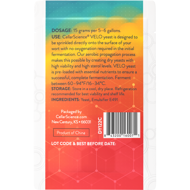 CellarScience - Dry Yeast - VELO  - PLACEHOLDER