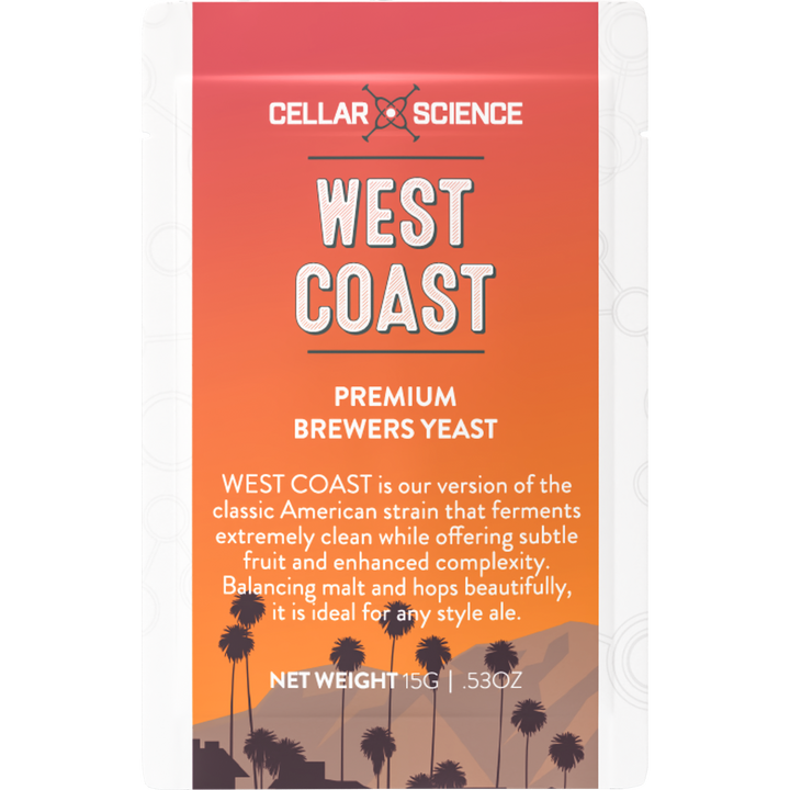 WEST COAST Yeast Sachet