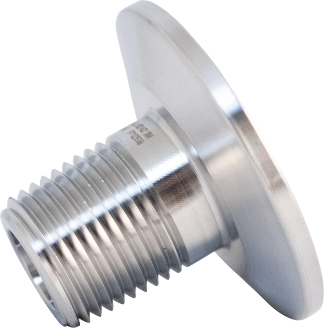 Stainless - 1.5 in. T.C. x 1/4 in. MPT