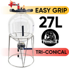 FermZilla Tri-Conical Easy-Grip Pressure Fermenter Starter Kit - 27L