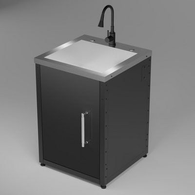 Blichmann Modular Utility Cabinet, Sink with Single Door