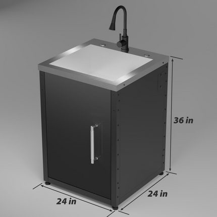 Blichmann - Modular Utility Cabinets - Sink with Single Door - PLACEHOLDER