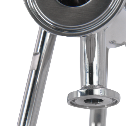 BevBright 316 Electro Polished S/S Cartridge Filter Housing - 10 in. - 1 Module Capacity