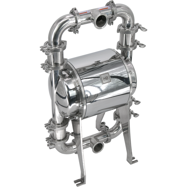MB - Sanitary Pneumatic Diaphragm Pump - 100 GPM - 2 in. T.C.