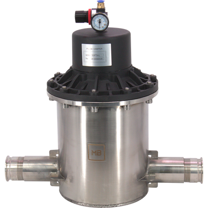 MB - Pulse Dampener for Sanitary Pneumatic Diaphragm Pump - 100 GPM