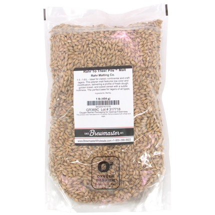 Malt - Rahr To Thee Pils - Per Lb (Showroom Only)