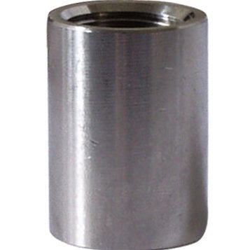 Stainless  - Full Coupler - 1/2 in