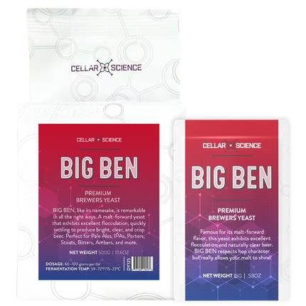CellarScience - Dry Yeast - BIG BEN  - PLACEHOLDER