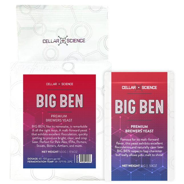CellarScience - Dry Yeast - BIG BEN  - PLACEHOLDER