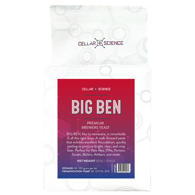 CellarScience - Dry Yeast - BIG BEN  - PLACEHOLDER