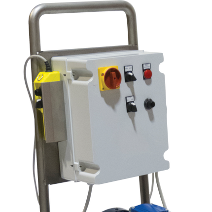 Euro 60 Must Pump w/ Gear Reducer - SS Control Panel - 3 in. T.C. Connections