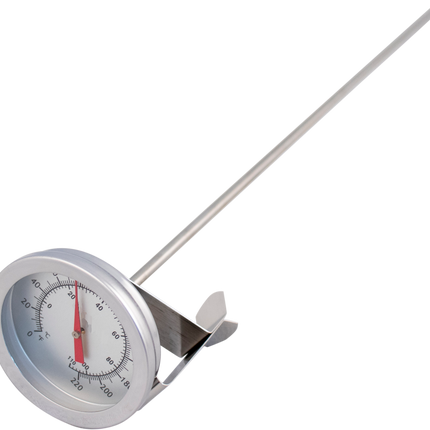 BrewBuilt - Thermometer - Clip On - 2 in. Dial Face x 12 in. Probe
