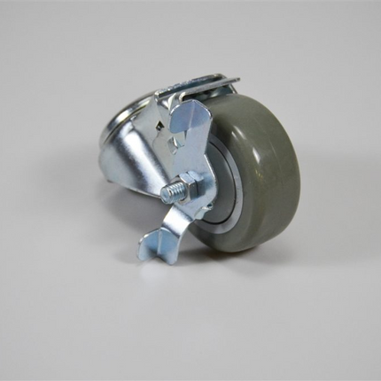 Caster - fermentor, 3" plated