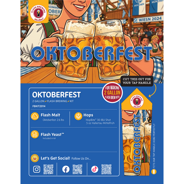 Oktoberfest Flash Brewing Kit - 2 Gallons