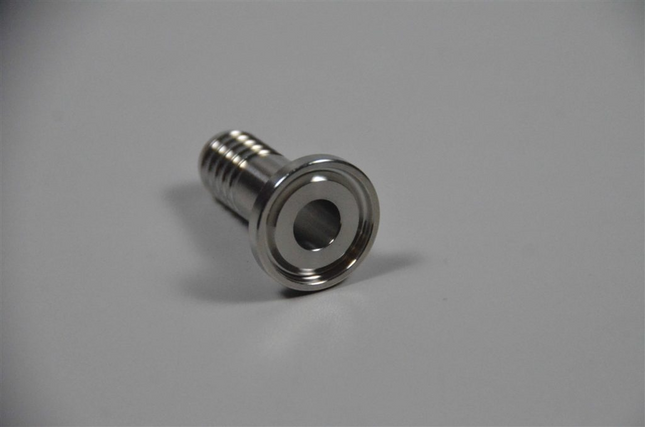 Barb - 1/2 sanitary clamp  X 1/2  hose barb