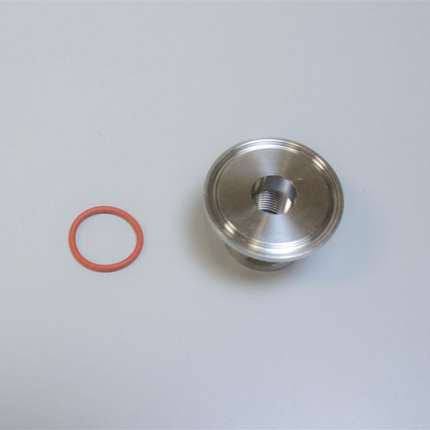 1/2 FNPT x 1.5 TC Adapter Assembly with O-ring