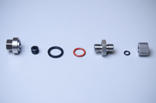 BrewCommander Bulkhead with O-rings