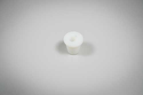 Solid stopper - #7 dual hole, FDA silicone