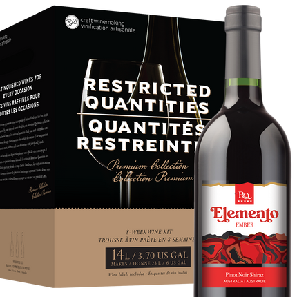 Wine Kit - RJS Craft Winemaking - RQ27 - Pinot Noir Shiraz