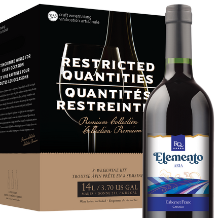 Wine Kit - RJS Craft Winemaking - RQ27 - Cabernet Franc