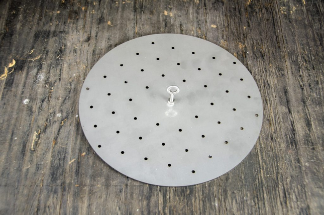 Replacement Anvil Foundry 18 gallon disc, nut, and eyebolt