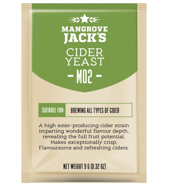 Mangrove Jack's Craft Series Cider Yeast M02 - 9g