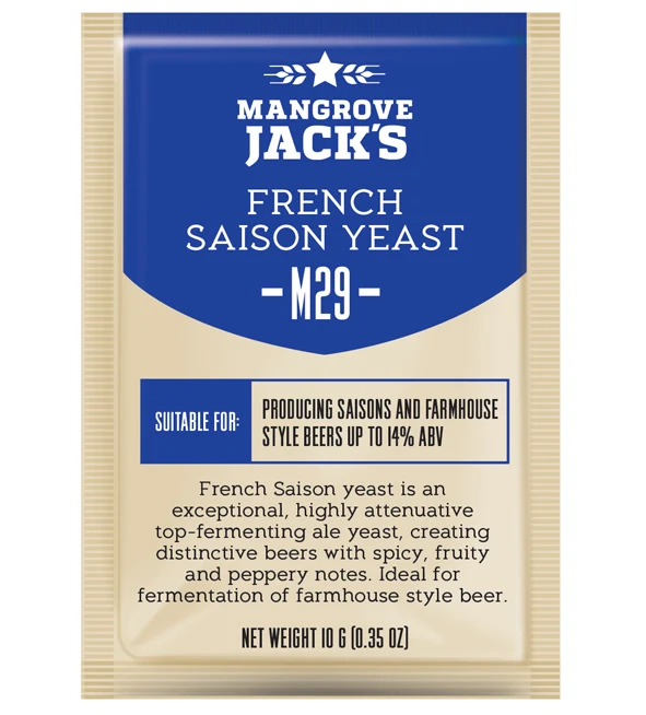 Mangrove Jack's Craft Series French Saison Yeast M29 - 10g
