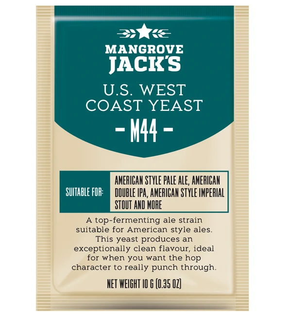 Mangrove Jack's Craft Series US West Coast Yeast M44 - 10g