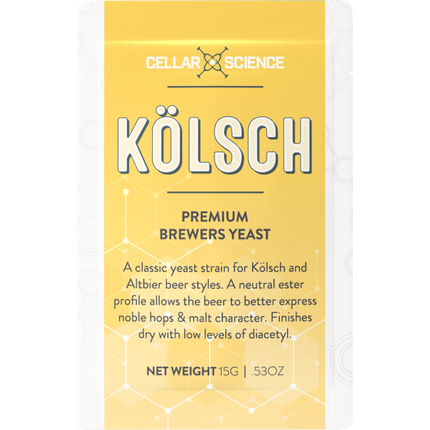 CellarScience - Dry Yeast - KOLSCH Ale - PLACEHOLDER