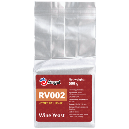 Angel Yeast - Dry Wine Yeast - RV002 (500 g)