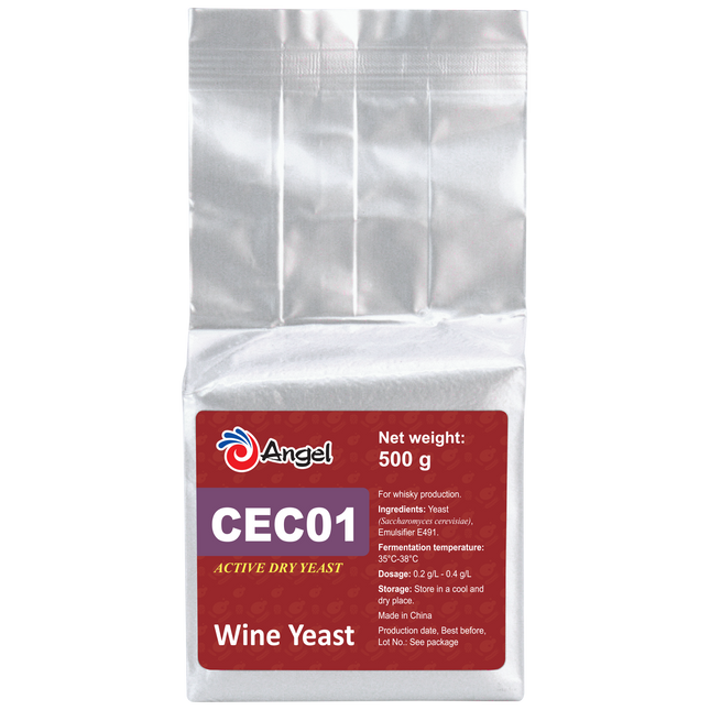 Angel Yeast - Dry Wine Yeast - CEC01 (500 g)