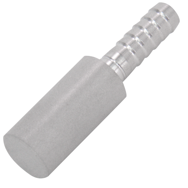 2 Micron Diffusion Stone | Stainless Air Stone for Oxygenation or Carbonation | 1/4