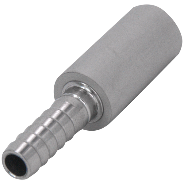 0.5 Micron Diffusion Stone | Stainless Air Stone for Oxygenation or Carbonation | 1/4