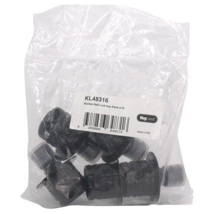 Stand Up Bladder Ball Lock Caps - Pack of 5