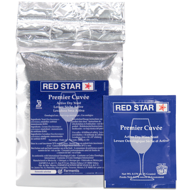 Dry Wine Yeast - Red Star - Premier Cuvee - PLACEHOLDER