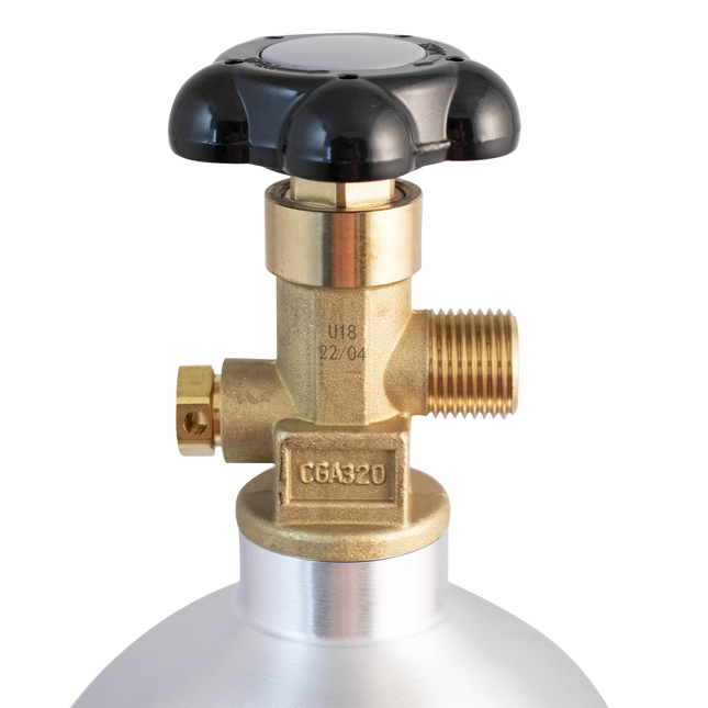 5 lb Aluminum CO2 Tank - KOMOS