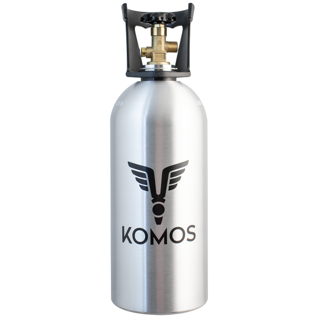 10 lb Aluminum CO2 Tank - KOMOS