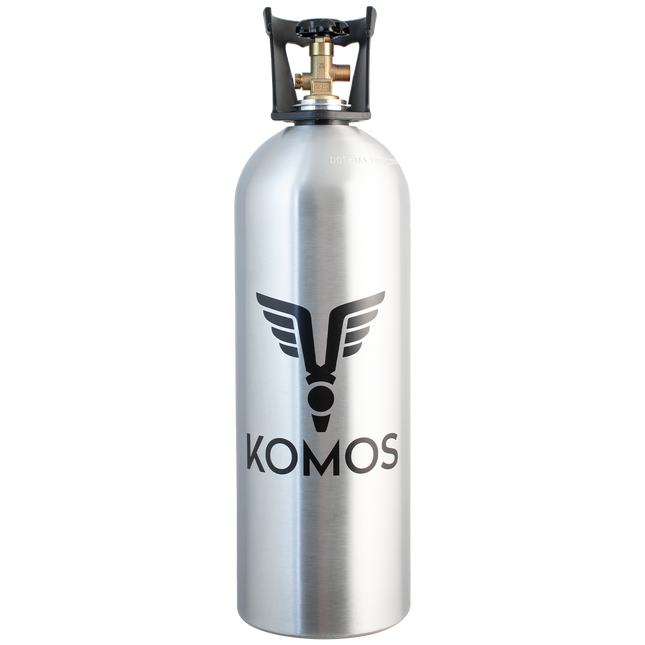 20 lb Aluminum CO2 Tank - KOMOS