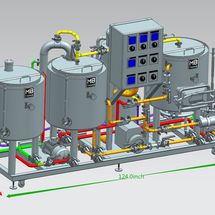 MB - Oil Heated Brewhouse - 3 Vessel - Automation - PLACEHOLDER