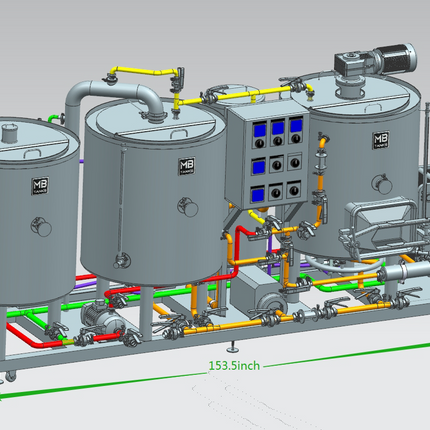 MB - Oil Heated Brewhouse - 3 Vessel - Automation - PLACEHOLDER