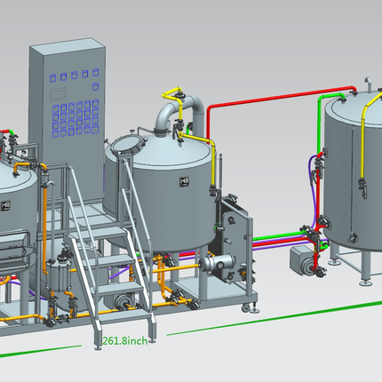 MB - Oil Heated Brewhouse - 3 Vessel - Automation - PLACEHOLDER