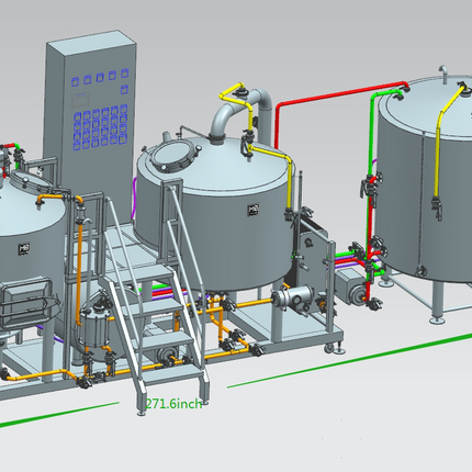MB - Oil Heated Brewhouse - 3 Vessel - Automation - PLACEHOLDER