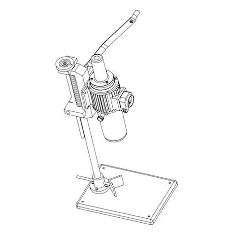 Vertical Stand for Foil Spinners