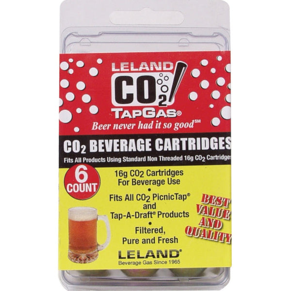 16g Unthreaded CO2 Cartridge | Pack of 6