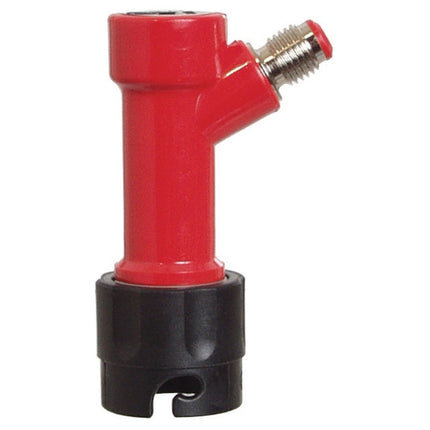 Pin Lock Bev Out (Red) - FLARE BLACK TOP  - Quick Disconnect (QD)