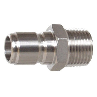 Stainless Steel Quick Disconnect (QD) - Male QD x 1/2 in. MPT