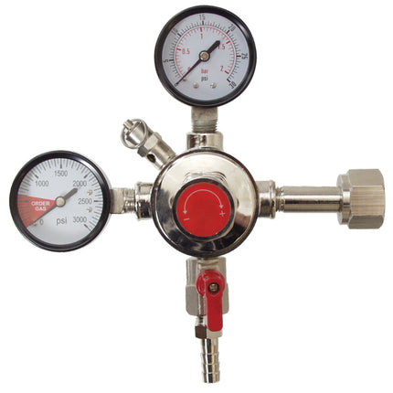 Fermentap CO2 Regulator -  Dual Gauge