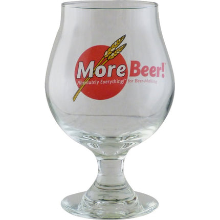 MoreBeer! Belgian/Sour Glass (16oz)