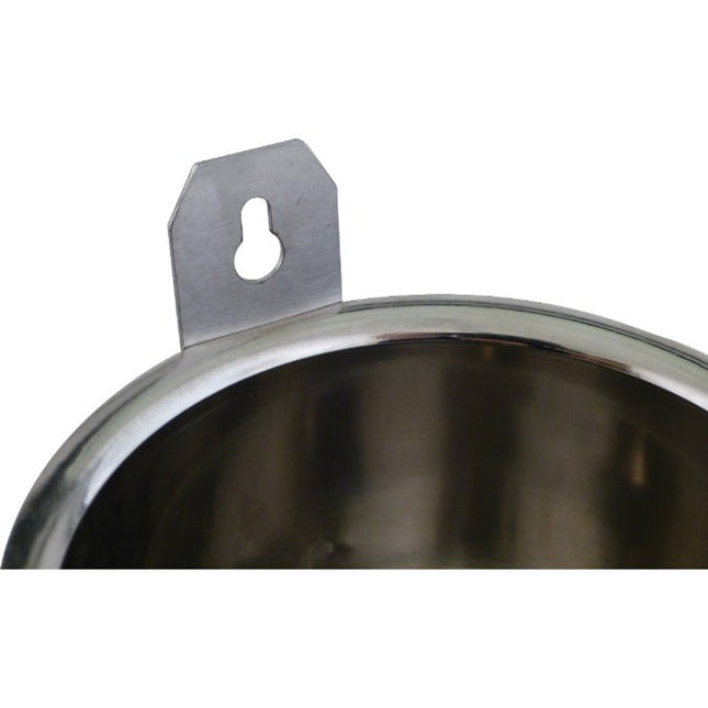Stainless Blowoff Bucket - with Bracket