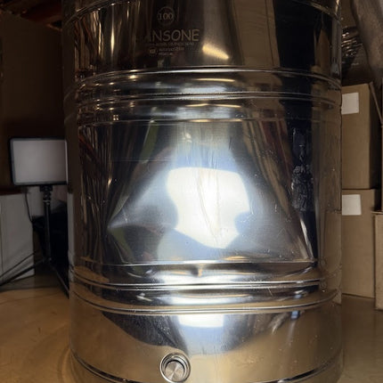 Sansone Fusti Tank | Stainless Steel | 26.4 Gallon | 100L - Return